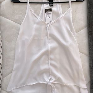 Rue 21 Tie Front Tank Top